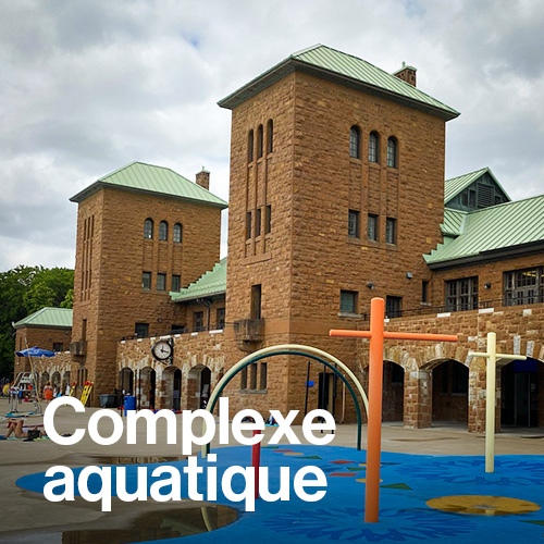 Travaux au Complexe aquatique