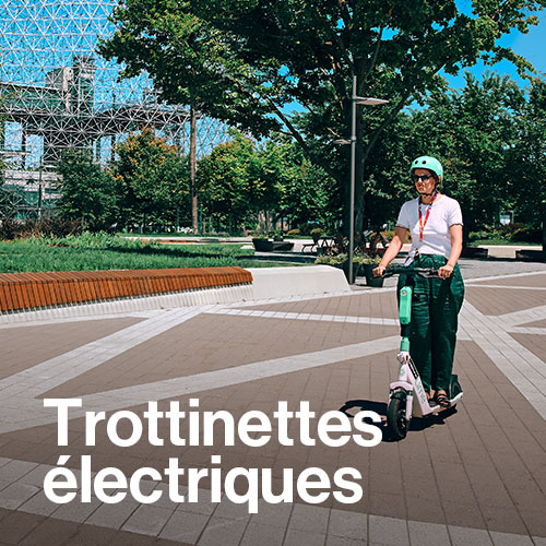 Trottinettes électriques